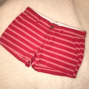 Pink Striped Shorts